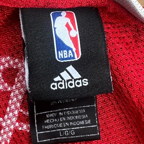 Adidas Womens Red Houston Rockets #1 Tracy McGrady NBA 4her Jersey Size Large - Picture 2 of 4